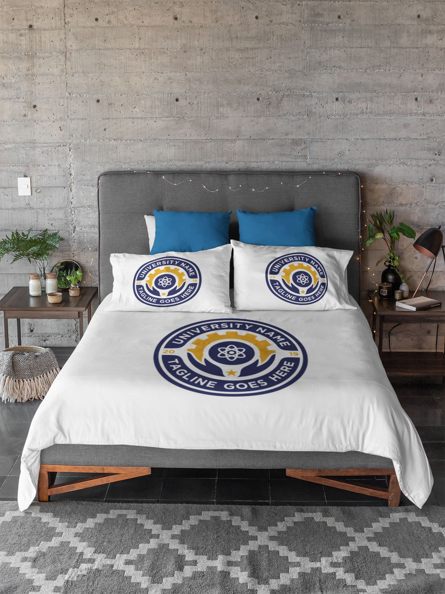 customised bed sheets corporate gift